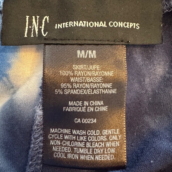 Two in one . Tie  Die  sleeveless summer/beach dress/skirt   Med - Picture 6 of 6